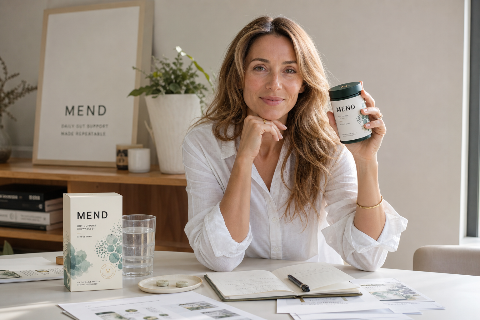 MEND founder story detail.